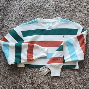 Champion Striped Sweatshirt